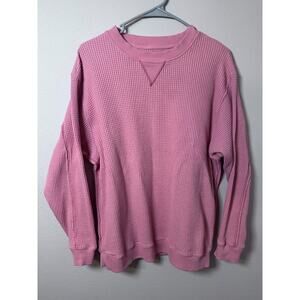 Aerie Salmon Pink Crew Sweatshirt Lounge Oversized Size small